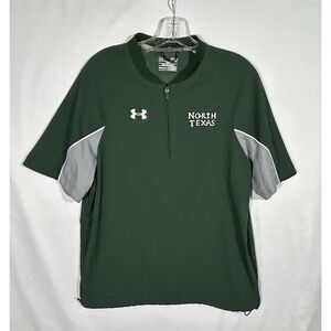 North‎ Texas Under Armour Baseball outerwear windbreaker men's small
